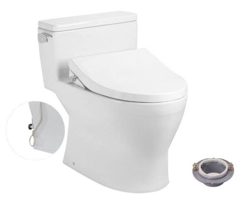 Bồn cầu TOTO MS188VKE4 T53P100VR 1 khối nắp rửa cơ TCW1211A