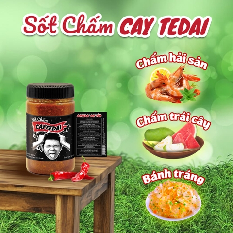 COMBO 2 hũ sốt Caytedai cay X1 và X2