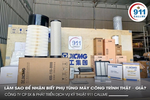 Làm sao để nhận biết phụ tùng máy công trình thật – giả?