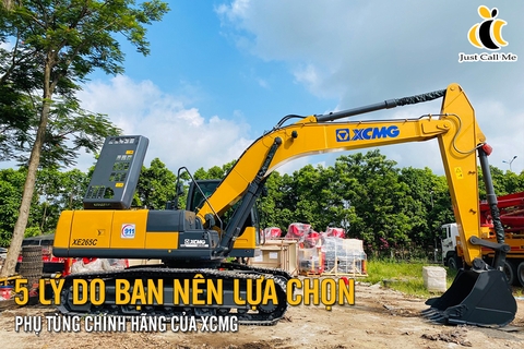 5 lý do bạn nên lựa chọn phụ tùng chính hãng của XCMG