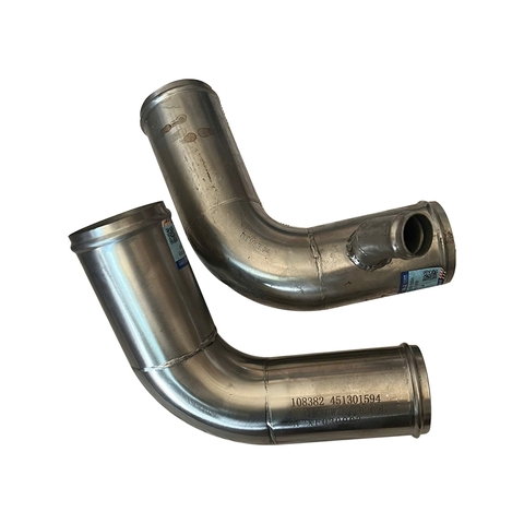 Ống nước đầu vào động cơ (bằng thép) xe ben xcmg