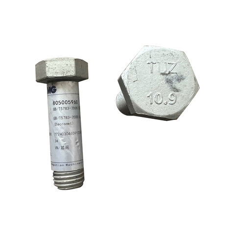 Tay gầu - Bu lông mặt bích gầu XE800