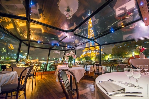 DU THUYỀN ĂN TỐI TRÊN SÔNG SEINE Ở PARIS VỚI VIATOR ĐỘC QUYỀN CHAMPAGNE