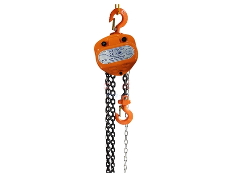 PA LĂNG XÍCH KÉO TAY NITTO 1T - 3M ( 1 TẤN )