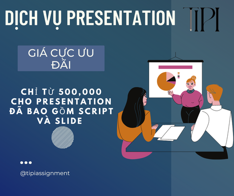 DỊCH VỤ LÀM PRESENTATION