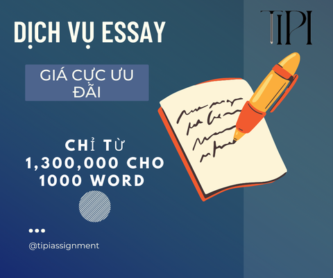 DỊCH VỤ VIẾT ESSAY