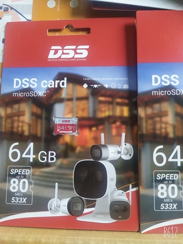 Thẻ nhớ 64gb DAHUA DSS P500-64
