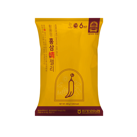 Kẹo dẻo hồng sâm Korean Red Ginseng Jung Jelly 300g