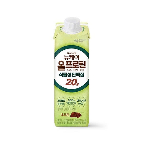 Thực phẩm bổ sung Nucare All Protein Plant Based Chocolate 250ml