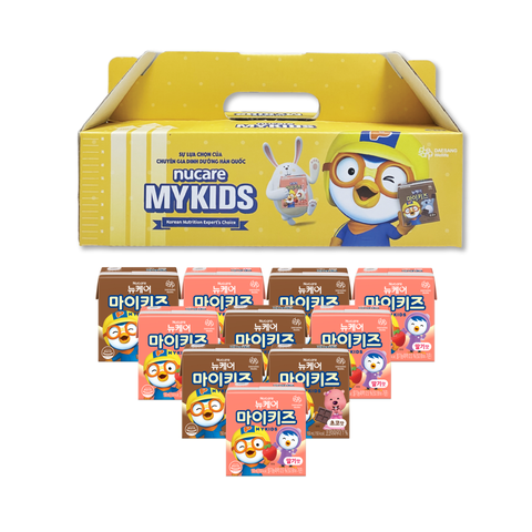 Thức uống dinh dưỡng TPBS Nucare MyKids mix Strawberry & Chocolate 150ml x 10 hộp