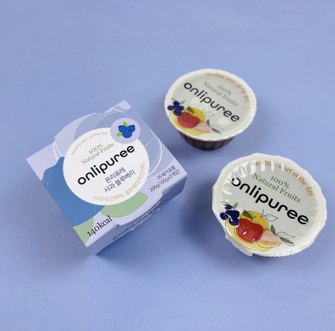 Hoa quả xay nhuyễn ăn liền cho bé Onli Puree set 100g*2 hộp