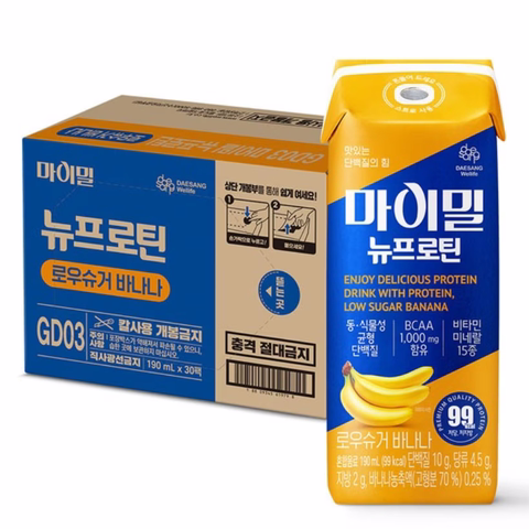 TPBS Sữa MyMeal NU Protein Low Sugar Banana 190ml x 30 hộp