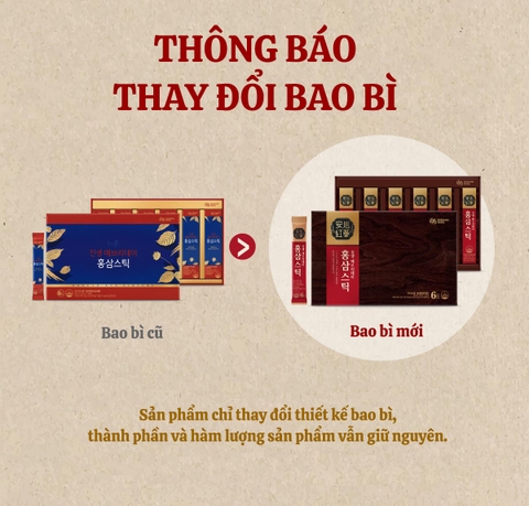 Nước hồng sâm Red Ginseng Everyday Stick (10ml*30 gói)