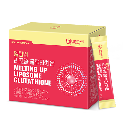 Bột Melting Up Liposome Glutathione Powder (3.5gx30 gói)