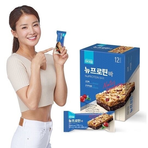 Bánh MyMeal NU Protein BarM 21g x 12 cái