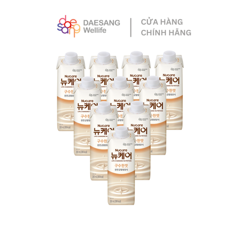 Thức uống dinh dưỡng vị gạo rang TPBS NUCARE Roasted Rice 200ml x 10 hộp