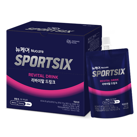Thức uống sau khi tập thể thao TPBS Nucare SportSix Revital Drink 100ml x 10 gói