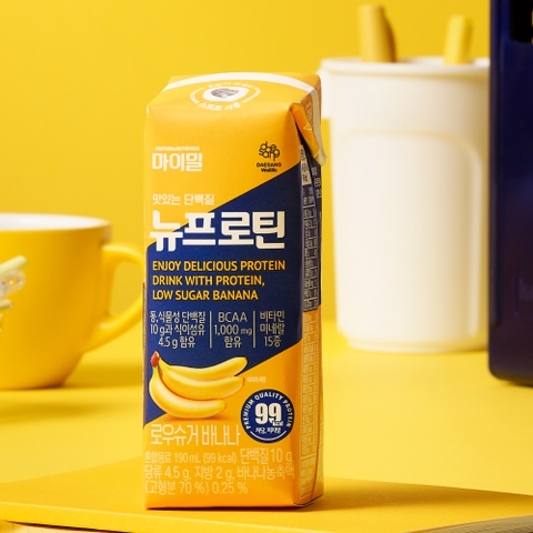 TPBS Sữa MyMeal NU Protein Low Sugar Banana 190ml x 30 hộp