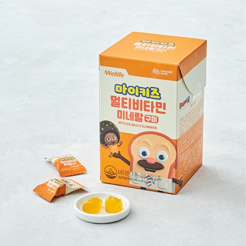 Kẹo dẻo Vitamin trẻ em Mykids Multi Vitamin Mineral Gummies (4g×60 cái)