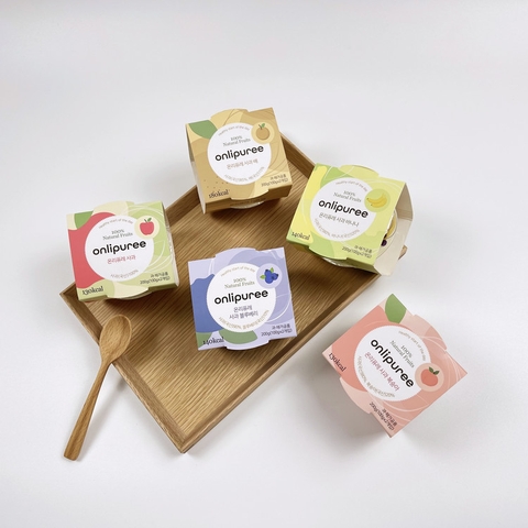 Hoa quả xay nhuyễn ăn liền cho bé Onli Puree set 100g*2 hộp