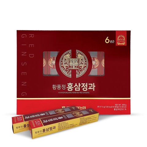 Hồng sâm tẩm mật ong- Hwang Pung Jung Honeyed Red Gingseng 300g