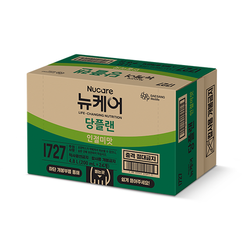 Thức uống dinh dưỡng dành cho người tiểu đường TPBS NUCARE Glucose Plan vị đậu nành 200ml x 24 hộp