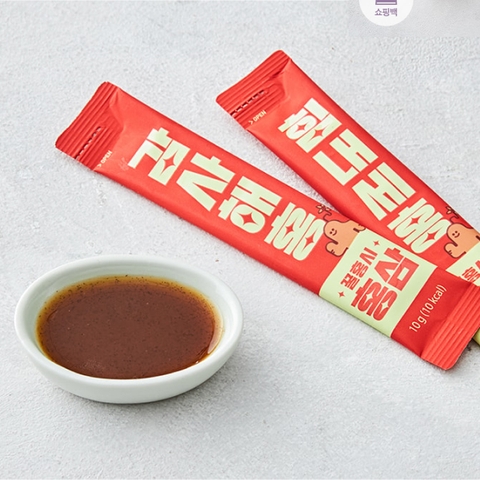 Set quà Nước uống Hồng sâm Mật ong Hoa quả (hồng & bưởi) 10g x 20 gói x 2 hộp
