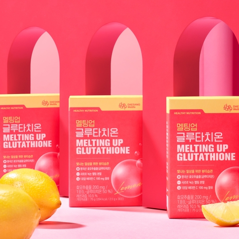 Bột Glutathione Melting Up Glutathione Powder (2.5gx30 gói)