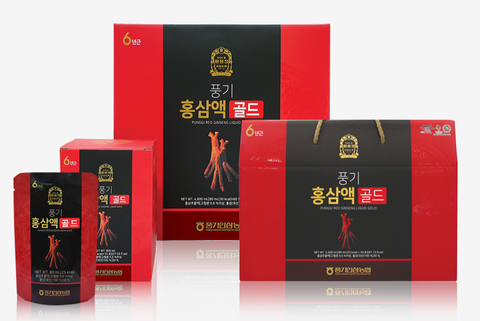 Nước hồng sâm Punggi Red Ginseng Liquid Gold  4800ml/hộp (80ml*60 gói)