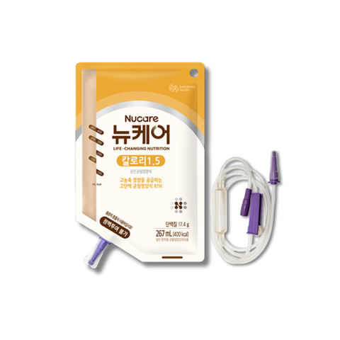 Sữa sonde Nucare 1.5 Kcal (nuôi qua đường ống thông) 334ml (500 kcal) (đã bao gồm ống thông)