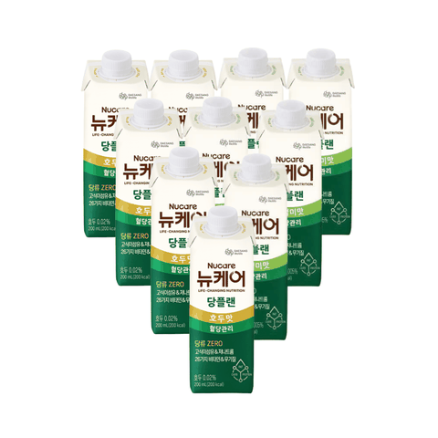 Sữa dinh dưỡng cho người tiểu đường TPBS Nucare Glucose Plan 200ml x 10 hộp vị óc chó / đậu nành
