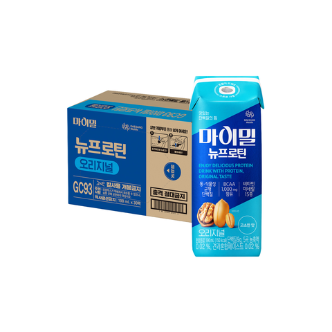 Thức uống dinh dưỡng MyMeal NU Protein Original New 190ml thùng 30 hộp