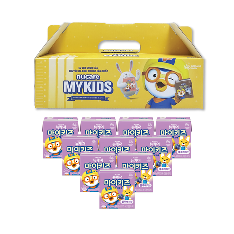 Thức uống dinh dưỡng vị việt quất TPBS Nucare MyKids Blueberry 150ml x 10 hộp