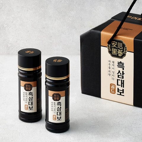 Nước hắc sâm Black Ginseng Royal Treasure Gold 100ml x 10 chai
