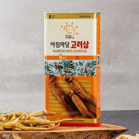 Hồng Sâm Củ Khô 300g hộp 10 Củ - Achimmadang