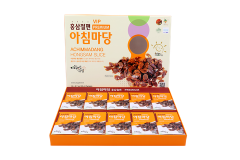 Hồng Sâm Thái Lát Tẩm VIP Hộp 200g - Achimmadang Hàn Quốc