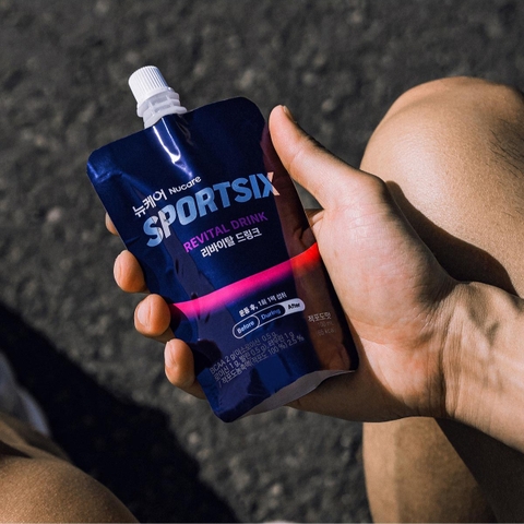 Thức uống sau khi tập thể thao Nucare SportSix Revital Drink 100ml×10 gói