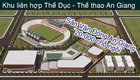 Dự án sân vận động An Giang tăng vốn đầu tư thêm 131 tỉ đồng