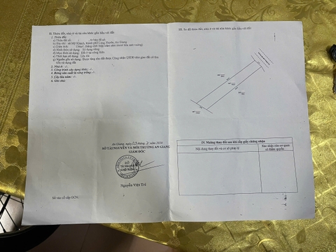 🔰 BÁN ĐẤT THỔ CƯ RẠCH THÔNG LƯU – GIÁP RANH KDC SAO MAI (MỸ KHÁNH)