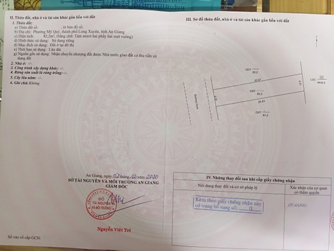 🔰 BÁN NỀN ĐƯỜNG NHÁNH KDC VĂN PHÒNG ĐĂNG KÝ ĐẤT – MỸ QUÝ