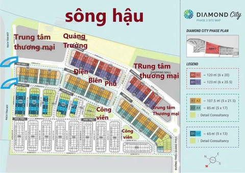 🔰 Bán Nền Lô Góc SIÊU ĐẸP Đường Số 10 KĐT Tây Sông Hậu GĐ2 - Đang Cho Thuê Kinh Doanh!