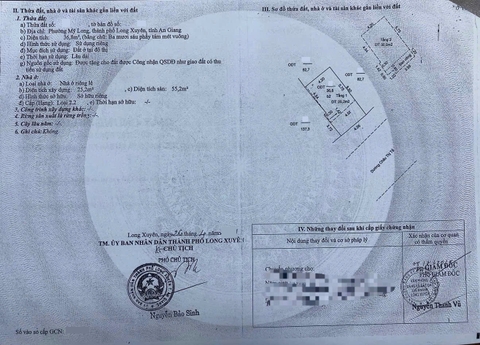 🏠 Bán Nhà 1 Trệt 1 Lầu Mặt Tiền Châu Thị Tế, Mỹ Long - Hỗ Trợ Vay Ngân Hàng