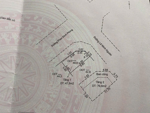 🏠 BÁN NHÀ GÓC 2 MẶT TIỀN LÊ MINH NGƯƠN & PHAN ĐÌNH PHÙNG – PHƯỜNG MỸ LONG
