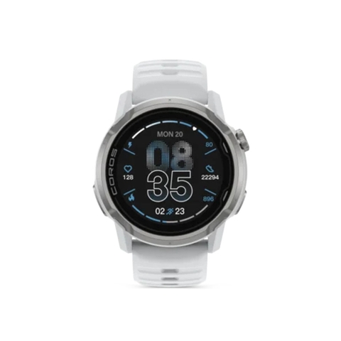 Đồng hồ GPS thể thao Coros Apex 4 - White Silicon