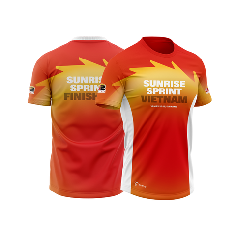 [Ironman 70.3 Da Nang]  Áo Thể Thao T-Shirt SUNRISE SPRINT FINSHER