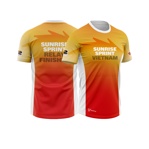 [Ironman 70.3 Da Nang]  Áo Thể Thao T-Shirt SUNRISE SPRINT RELAY FINSHER