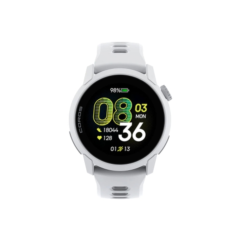 Đồng hồ GPS thể thao Coros Pace 4 - White Silicon