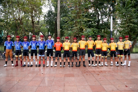 [LĐXTTTPHCM] Áo Thun Thể Thao Đạp Xe Nam MOTIVExLĐXTTTPHCM