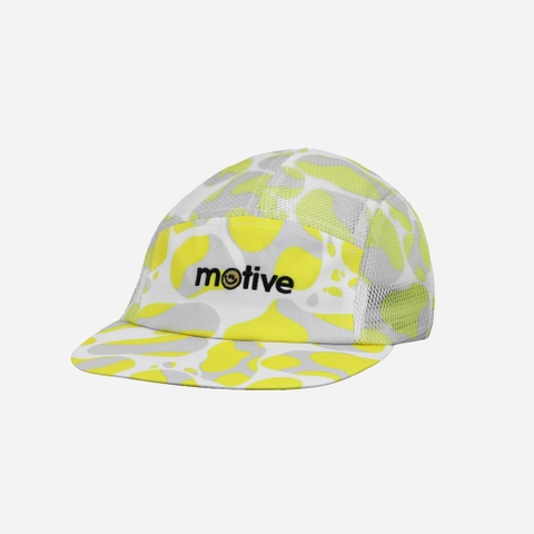 MŨ THỂ THAO CHẠY BỘ - ĐẠP XE MOTIVE CAP SMILE - Màu Vàng