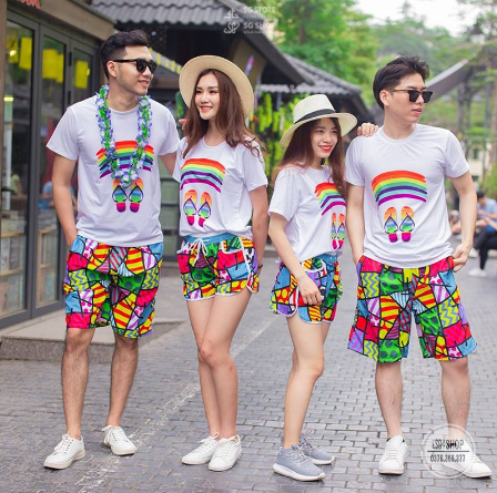 Áo thun hội nhóm nam nữ đồng phục team building phông unisex cổ tròn thun mềm mịn